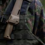 Peltonen Knives M07 Ranger Puukko, Böhler N690 Edelstahl, Komposit, coyote