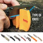 Smith´s 2-Step Knife Sharpener, Wolframkarbid und Keramik-Messerschärfer
