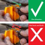 Smith´s 2-Step Knife Sharpener, Wolframkarbid und Keramik-Messerschärfer