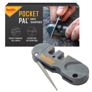 Smiths PP1 Pocket Pal Sharpener, Messerschärfer für glatte- und gezackte Klingen