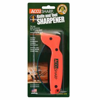 AccuSharp AS14 Messer-  und Machetenschrfer in orange mt Handschutz