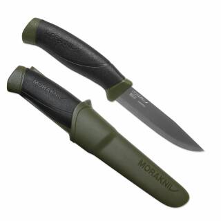 Morakniv Companion olive/schwarz, Forest Green mit rostfreien Stahl, 11827