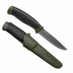 Morakniv Companion mit Edelstahlklinge, olive-schwarzem...