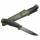Morakniv Companion mit Edelstahlklinge, olive-schwarzem TPE-Griff und Scheide