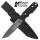 MTech Xtreme Stealth Strike Jagdmesser, rostfreie Klinge mit Titanium-Finish