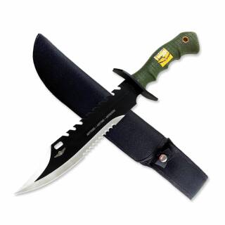 United Cutlery Campingmesser Marine Recon Bowie AUS-6 Stahl rostfrei - UC2863