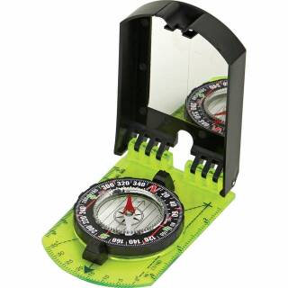Multi-Funktions-Kompass mit Signalspiegel, Orientierungslinien, Visierkerbe