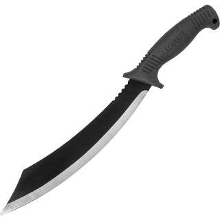 Schrade 18" Machete mit Full Tang Edelstahlklinge und TPR-Griff mit Nylonscheide