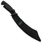 Schrade 18" Machete mit Full Tang Edelstahlklinge, TPR-Griff, Nylonscheide