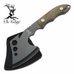 Elk Ridge Campingaxt, Full Tang Hatchet aus Edelstahl mit...