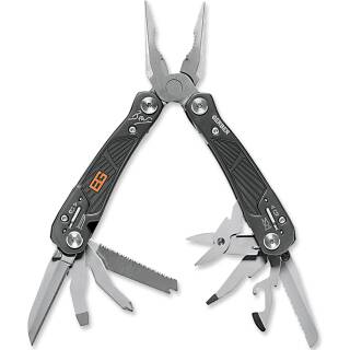 Gerber Bear Grylls Ultimate Multitool aus Edelstahl mit 12 Funktionen, Nylonetui