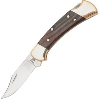 Buck Ranger Taschenmesser mit 7,6 cm Edelstahlklinge 420HC mit Ebenholzgriff