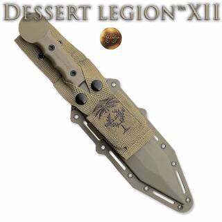 USGladius Dessert Legion XII, mit rostfreier Klinge und taktischer Scheide