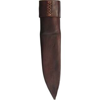 Condor Primitive Bush Messer, rostfreie 420HC Klinge, Walnussgriff, Leder