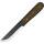 Condor Bushcraft Basic Messer mit 1075HC-Stahl, Walnussgriff, Lederscheide