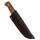 Condor Bushlore Messer mit 1075 HC-Stahlklinge, Walnussgriff und Lederscheide