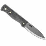 Condor Bushlore Messer 10,6 cm Carbonklinge mit Micartagriff und Lederscheide