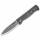 Condor Bushlore Messer 10,6 cm Carbonklinge mit Micartagriff und Lederscheide