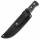 Condor Bushlore Messer 10,6 cm Carbonklinge mit Micartagriff und Lederscheide