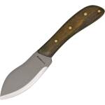 Condor Nessmuk Messer aus 1075 HC-Stahl mit Walnussgriff und Lederscheide