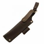 Condor Swamp Romper Jagdmesser 1075HC Klinge mit Holzgriff und Lederscheide