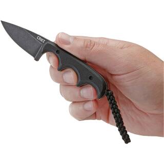 CRKT Minimalist Jagdmesser mit Edelstahlklinge, G10 Griff und Scheide