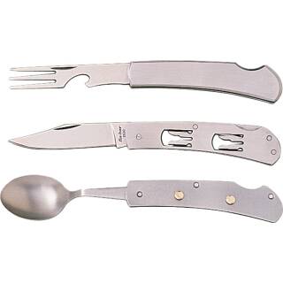 KA-BAR Hobo 3-in-1 Besteckset, (Löffel, Gabel, Messer) einzeln verwendbar