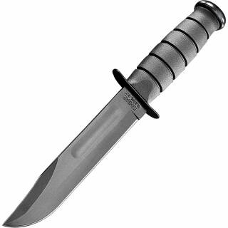 KA-BAR USA Kampfmesser,1095HC Stahlklinge, schwarzem Kraton Griff, Gürtelscheide