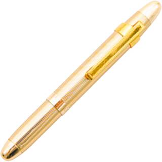 Fisher Space Pen Lacquered Brass Bullet Space Pen with Clip, 400GGCL