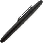 Fisher Matte Black Bullet Space Pen - Kugelschreiber in schwarz mit Clip