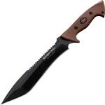 Outdoor Edge Saberback Bowie, Carbonstahlklinge 55Mn mit...