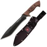 Outdoor Edge Saberback Bowie, Carbonstahlklinge 55Mn mit...