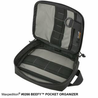 Maxpedition Beefy Pocket Organizer aus 1000D Nylon in khaki, MX266K