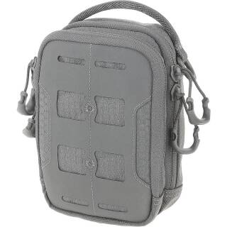 Maxpedition CAP Compact Admin Pouch - Leichte Hüfttasche mit Tragegriff, grau