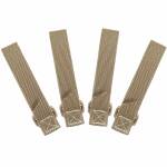 Maxpedition 3" (7,6 cm) TacTie Attachment Strap System, khaki (4 Stück)