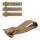 Maxpedition 3" (7,6 cm) TacTie Attachment Strap System, khaki (4 Stück)
