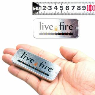 Live Fire Original wasserfester Zunder, Feuerstarter, Signalgeber LFO1