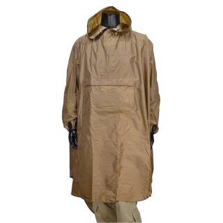 Snugpak Enhanced Patrol Poncho Regenschutz fr Rucksackwanderungen, coyote