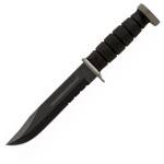 KA-BAR D2 Extreme Utility Knife Leather Sheath, Klinge aus D2 Stahl & Scheide