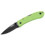 KA-BAR Mini Dozier Folder - Bright Green, Klinge aus AUS...