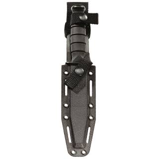 KA-BAR Short Black Tanto, Klinge aus 1095 Cro-Van Stahl, schwarze Scheide