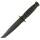 KA-BAR Short Black Tanto, Klinge aus 1095 Cro-Van Stahl, schwarze Scheide