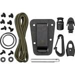 ESEE Izula aus 1095HC Stahl mit schwarzer Beschichtung Zubehör-Kit