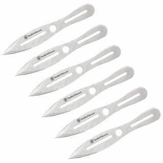 Smith & Wesson 8 Throwing Knives - 6 Wurfmesser aus 2Cr13 Edelstahl