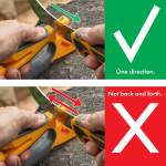 Smiths Jiffy-Pro Handheld Sharpener - Handschärfer für Messer und Scheren