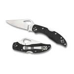 Spyderco Byrd Meadowlark2 Black G-10 Plainedge BY04GP2