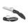 Spyderco Byrd Meadowlark2, Edelstahlklinge mit Sägezahnung und schwarzen Griff