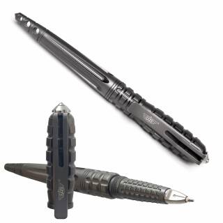 UZI Taktischer Kugelschreiber und Glasbrecher mit Hartmetallspitze, gun metal