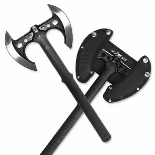 United Cutlery M48 Tactical Tomahawk Double Blade & Nylon-Scheide UC3056