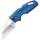Cold Steel Tuff Lite Messer mit 6,4 cm Klinge und blauer Griv-Ex Griff